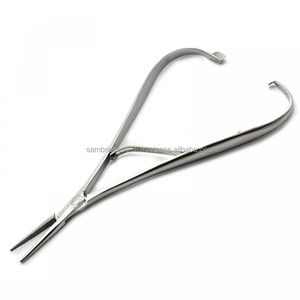 Portaagujas Mathieu de línea delgada de 14cm de calidad superior, instrumentos quirúrgicos de ortodoncia, manual alemán de acero inoxidable ISO 13485 - Product Image 5