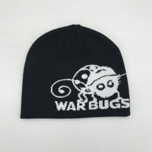 หมวกถักนิตติ้งแนวผจญภัยกลางแจ้งหมวกลายหัวกะโหลกมีเส้นขนแกะนุ่มอุ่นสบายยืดหยุ่นพอดีกับสภาพอากาศหนาวเย็นที่ทันสมัย - Product Image 2