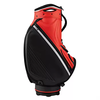 Sacs de golf personnalisés OEM avec broderie de logo Sac de personnel tendance en matériau PU souple et durable pour le sport Sac de visite personnalisé
