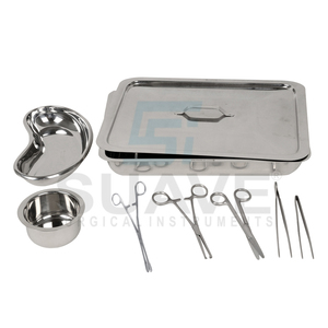 SUAVE SURGICAL INSTRUMENTS Juegos de instrumentos de vendaje quirúrgico con impresión de logotipo personalizado de producto médico de alta calidad OEM - Product Image 1