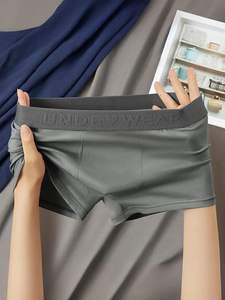 Sous-vêtements décontractés pour hommes PureCotton Max, couleur unie, tissu respirant et durable, qualité supérieure, offerts avec des designs personnalisables - Product Image 5