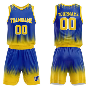 Ensembles de shorts en jersey de basket-ball pour jeunes et adultes avec logo personnalisé technique d'impression par sublimation estivale respirante nouveaux services ODM/OEM - Product Image 2