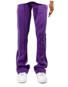 Streetwear cargo avec logo personnalisé OEM, pantalons de jogging pour hommes, pantalons de survêtement évasés à empiècements, pantalon avec poches, ensemble veste et pantalon pour hommes - Product Image 1