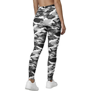 Pantalones de Yoga de camuflaje para mujer con logotipo personalizado, mallas de entrenamiento para gimnasio, mallas para gimnasio sin costuras - Product Image 4