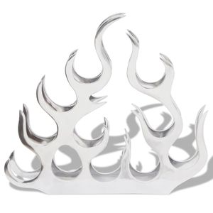 Support de rangement pliable personnalisé en métal thermolaqué pour verres à vin avec moulage en aluminium - Product Image 6