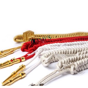 Aiguillettes en soie personnalisées OEM Vente en gros Aiguillettes en fil de soie pour l'Allemagne Carnaval Club Cordon d'épaule - Product Image 2