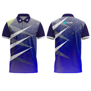 Prix pas cher Cricket Team Shirt manches courtes hommes impression numérique col tricoté Sublimation impression - Product Image 5