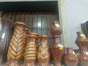 Artisanat en bois poli fait à la main Boîtes en bois de table magnifiquement conçues Signes muraux Décorations de vacances sur le thème du bouddhisme par Artisan - Product Image 2