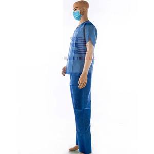 Traje médico no tejido para pacientes de hospital Traje quirúrgico no tejido para la venta - Product Image 3