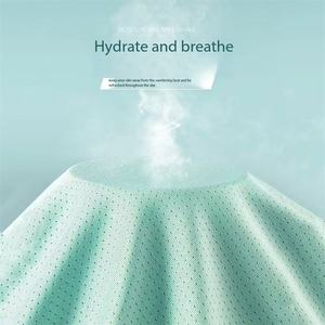 Camiseta de Hombre de Talla Grande, Holgada, Transpirable, de Secado Rápido, de Malla de Seda de Hielo, con Logotipo Personalizado Bordado OEM, Precio de Fábrica de China y Bangladesh - Product Image 5