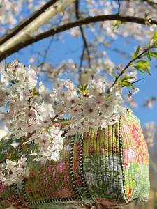 Sac de voyage tactique matelassé de luxe en patchwork, sac à bandoulière, coton, écologique, durable, robuste, pour le sport, le week-end, durable - Product Image 2