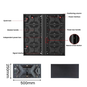 Pantalla LED para Exteriores, Panel Fijo P4 P5 P6 P8 P10, Video Wall 3D Visible a Simple Vista, Cartel Publicitario para Centros Comerciales - Product Image 3