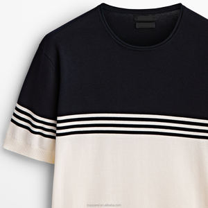 Venta al por mayor 100% algodón blanco Camiseta de manga corta para hombres diseño personalizado gimnasio Atlético transpirable estambre Anti-Pilling alto - Product Image 3