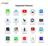 Ewaygps – Boîtier d'interface filaire et sans fil pour mise à niveau CarPlay et Android Auto, adaptateur CarPlay pour Lexus UX RX LC IS (vente en gros)