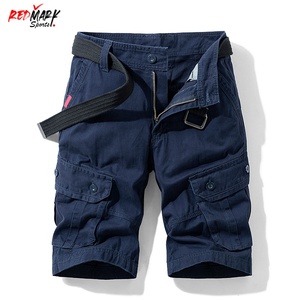 Shorts cargo pour hommes 100% coton 6 poches Shorts pour hommes Grandes poches Bonne qualité Nouveaux shorts cargo 2023 - Product Image 4