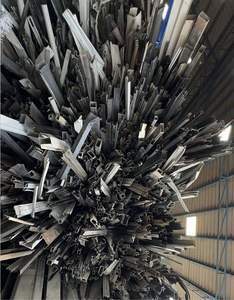 Déchets d'extrusion d'aluminium de haute qualité 6063-Déchets de canal en aluminium avec 99% de déchets d'aluminium-Al Grade 6063. - Product Image 2