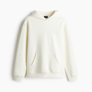 Sweat-shirt à col rond pour homme, taille XL, 100% coton, coupe régulière, manches longues, décontracté, uni, tissé, doublé, écologique, teinture unie - Product Image 2