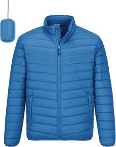 Chaqueta Varsity Térmica Brillante con Capucha para Hombre, Impermeable, Reversible y Acolchada, Diseño Estampado, la Más Vendida de Hedus Sports - Product Image 6