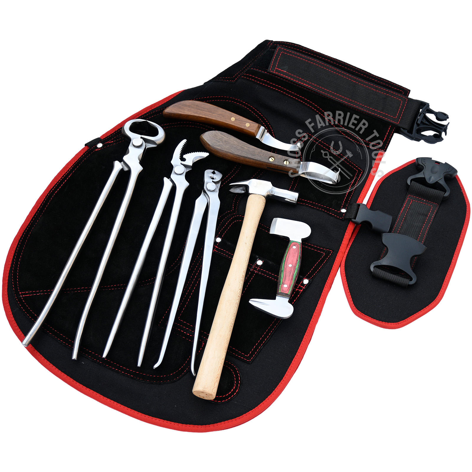 farrier tools with apron