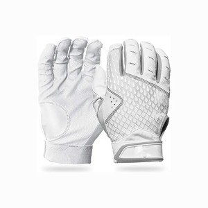 2025 Guantes de bateo de béisbol personalizados Guantes de agarre de cuero Premium hechos a mano OEM ODM Proveedor directo de fábrica Guantes deportivos - Product Image 1