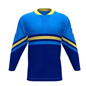 Vente en gros meilleure conception sur mesure 100% polyester vêtements d'équipe respirant maillot de hockey sur gazon shorts ensembles hockey sur glace de qualité - Product Image 1