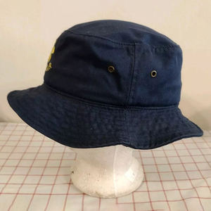 หมวกทรงถังขนาดพอดีตัวแบบสั่งทำหมวกชายหาดทรงถังผ้าฝ้ายสำหรับผู้ใหญ่ทุกเพศฉลากส่วนตัว - Product Image 5