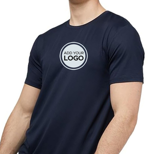 T-shirts évacuant l'humidité en mélange de coton d'entraînement pour hommes T-shirt - Product Image 2