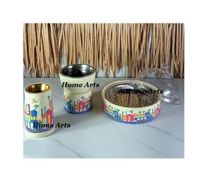 Brûleur Bakhoor d'encens islamique de créateur Brûleur Bakhoor en bois de la plus grande qualité Mabkhar de la fabrication dans les arts à la maison - Product Image 2