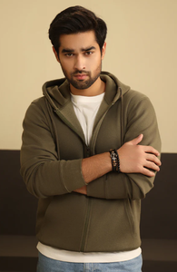 Sudaderas Personalizadas para Hombre de Invierno, 100% Algodón, Felpa, 420, 500, 600 Gsm, Gruesas, Holgadas, con Bolsillo de Pedrería, Secado Rápido, Transpirables - Product Image 3