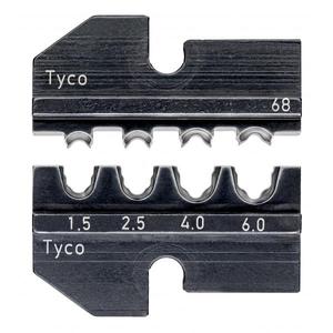 Matrices de sertissage Knipex pour connecteurs de câbles solaires tournés (Tyco) – Produit de sertissage de fils - Product Image 1