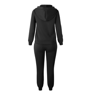 Customization High Quality Winter Casual Solid Fashion Sport Sweatpants and Hoodie <b>Set</b> 2 Piece <b>Jogger</b> <b>Set</b> Men Designer Tracksuit - Product Image 3