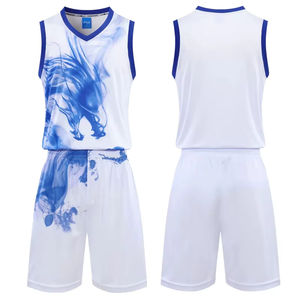 Cómodo uniforme de baloncesto Juvenil Americano sin mangas nuevo diseño uniforme de equipo de estilo de verano con opción de talla grande transpirable - Product Image 6