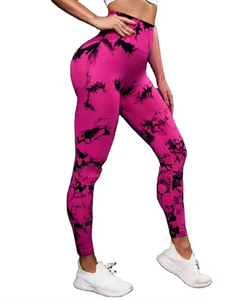 Mallas Cargo informales de alta calidad para mujer, Material de elastano de poliamida, cintura, venta al por mayor, gimnasio, Fitness, Yoga, Ropa De Fitness Y Yoga - Product Image 6