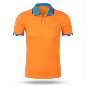 Vente en gros de t-shirts de golf grande taille pour hommes polo 100% coton tissu tricoté avec logo personnalisé vêtements de joueurs de golf grande taille - Product Image 4