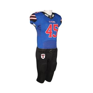 Uniformes de Fútbol Americano para Adultos, Diseño Personalizado de Alta Calidad 2026, Impresión Digital Transpirable, Conjunto de Jersey de Sarga - Product Image 3