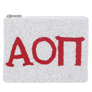 Porte-monnaie perlé coloré fait à la main pour les adolescents personnalisé poche à fermeture éclair portefeuille d'argent pochette perlée en gros - Product Image 4