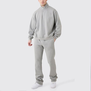 Bonne qualité prix raisonnable en détresse survêtement sweats à capuche pour homme 100% coton - Product Image 1
