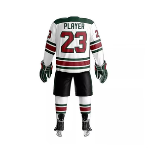 ชุดฮอกกี้น้ำแข็งโพลีเอสเตอร์ 100% ชุดฮอกกี้น้ำแข็งสั่งทำพิเศษ ชุดฮอกกี้น้ำแข็งราคาดีที่สุดสำหรับผู้ชาย - Product Image 2