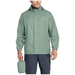<b>Waterproof</b> Raincoat Adults Rain <b>Jacket</b> <b>Men</b> Windproof Outdoor Packable Rain <b>Jacket</b> for Motorcycle Riders Travel Rain Occasions - Product Image 6