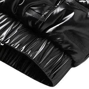 Veste matelassée de haute qualité personnalisée en gros pour hommes hiver manches longues fermeture à glissière coupe-vent caractéristique style décontracté2026 - Product Image 3