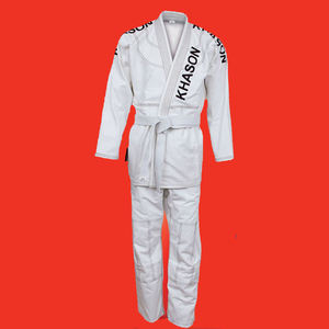 Professionnel personnalisé brodé BJJ Kimono 450 GSM perle armure coton professionnel Arts martiaux uniforme pour Jiu Jitsu brésilien - Product Image 6