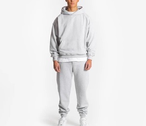 OEM personnalisé 2024 hiver tendance coton lourd hommes sweat à capuche qualité brodé surdimensionné polaire imprimé avec logo personnalisé - Product Image 3