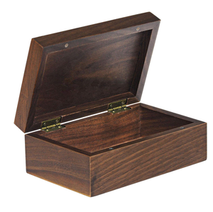 Boîte à bijoux en bois d'acacia, boîte de rangement pour cadeaux, emballage cadeau en bois personnalisé, prix le plus bas - Product Image 4
