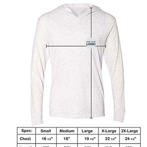 Sweat à capuche zippé en tissu tri-blend Next Level Apparel, t-shirt à manches longues en tissu tri-blend pour homme, sweat à capuche léger - Product Image 6