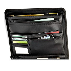 Leather Portfolio for Leather Resume <strong>Folder</strong> <strong>Notepad</strong> <strong>Holder</strong> Professional Folio Document Organizer Legal Pad Business Organizer - Product Image 4