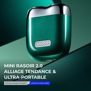 Afeitadora Eléctrica Mini Portátil Ligera para Hombre, Carga Rápida USB, Resistente al Agua IPX7 para Uso en Seco y Húmedo en Rostro y Cuerpo, Ideal para Viajes - Product Image 6