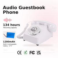 Téléphone de mariage avec écran de protection en verre trempé offert, 64 Go, 8 pouces, pour livre d'or audio-vidéo