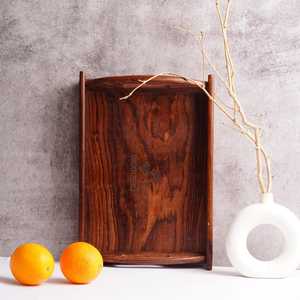 Plateau de service en mosaïque en marbre avec incrustation de nacre Décoration de table à manger Boho moderne Cadeau de maison rustique - Product Image 4