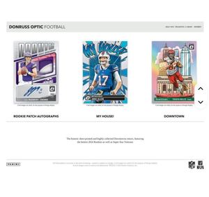Caja de Fútbol Americano Panini Donruss Optic 2024 Nueva, en Stock, Calidad Premium, de un Proveedor Confiable - Product Image 3
