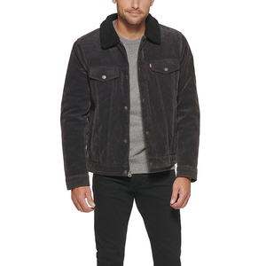 Customized Men's Leather Canvas <b>Jacket</b> Waterproof Windproof Breathable Biker Varsity Style <b>Plus</b> <b>Size</b> - Product Image 2